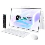 NEC PC-HA770RAW ファインホワイト LAVIE Home All-in-one デスクトップパソコン 23.8型 Win 10 ブルーレイドライブ Office搭載