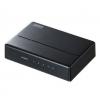 サンワサプライ ギガビット対応スイッチングハブ(5ポート・マグネット付き) LAN-GIGAP501BK