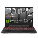 ASUS エイスース ゲーミングノートパソコン TUF Gaming A15(RTX 4060) メカグレー [15.6型Win11 HomeRyzen 7メモリ32GB SSD1TB] FA507NVR-R74R4060BKS