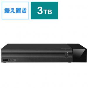 BUFFALO 外付けHDD ブラック [据え置き型 3TB] HDV-SAM3.0U3-BKA