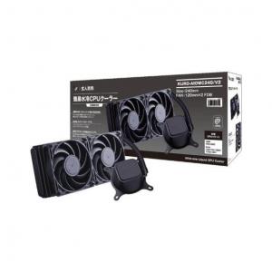 玄人志向 簡易水冷CPUクーラー AIOWC V2シリーズ 240mm LED無し KURO-AIOWC240 V2