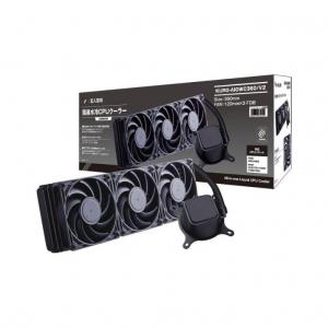 玄人志向 簡易水冷CPUクーラー AIOWC V2シリーズ 360mm LED無し KURO-AIOWC360 V2