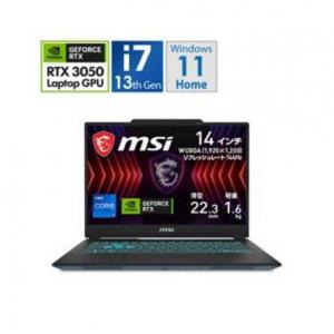 ゲーミングノートパソコン Cyborg-14-A13UDX-4149JP Cyborg 14 A13V(RTX 3050) ブラック ＆ スケルトン[14.0型 Windows11 Home intel Core i7 メモリ：16G…