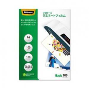 Fellowes ラミネートフィルム スタンダードタイプ 100ミクロン A4サイズ用 100枚入り 5847701