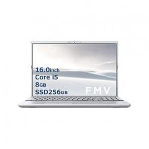 ノートパソコン FMV LIFEBOOK AH45J3 ファインシルバー FMVA45J3S ［16.0型 Windows11 Home intel Core i5 メモリ：8GB SSD：256GB Office HomeandBusi…