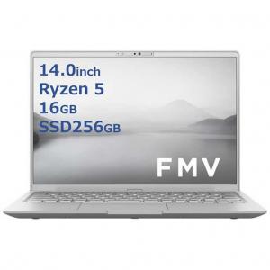 富士通 FUJITSU ノートパソコン FMV LIFEBOOK MH55J3［14.0型AMD Ryzen 5メモリ：16GBSSD：256GBOffice HomeandBusiness］ファインシルバー FMVM55J3S