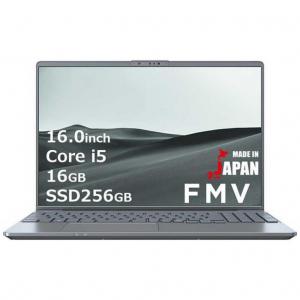 富士通 FUJITSU FMV LIFEBOOK PH50J3［16.0型intel Core i5メモリ：16GBSSD：256GBOffice HomeandBusiness］ストームグレー FMVP50J3H
