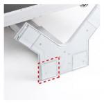 サンワサプライ 透明耐震ゴムG-BLOXゲル(50mm角4枚入り クリア) QL-E84