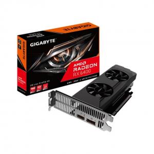 GIGABYTE｜ギガバイト GIGABYTE Radeon RX 6400 搭載 GDDR6 ロープロファイルグラフィックボード GV-R64D6-4GL