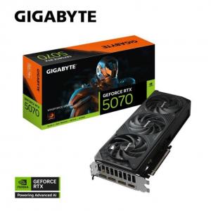 GIGABYTE｜ギガバイト NVIDIA GeForce RTX5070 GDDR7 12GBメモリ搭載 PCI Express 5.0 グラフィックスボード GV-N5070WF3-12GD