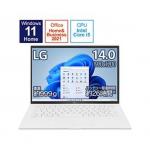 ノートパソコン gram スノーホワイト 14Z90Q-KR54J1 ［14.0型 Windows11 Home intel Core i5 メモリ：8GB SSD：512GB Office HomeandBusiness 日本語版…