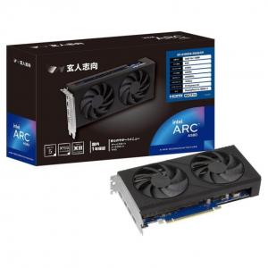 玄人志向 Intel Arc 580 搭載 PCI-Express 4.0 グラフィックスボード ARA580D6E8GB DF