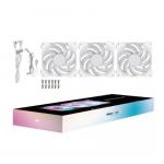 IN WIN｜インウィン 140mm ARGBケースファン 3個パック(ホワイト) Lynx LN140P IW-FN-LN140P-3PK