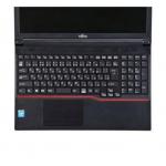 サンワサプライ 富士通LIFEBOOK Aシリーズ Eシリーズ用シリコンキーボードカバー(テンキー付き) FA-SLIFEAE1W