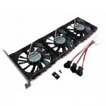 長尾製作所 PCI用8015ファン3連ステイ N-PCIFSTY8015-F3