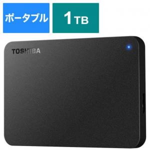 東芝 TOSHIBA USB3 0対応ポータブルHDD 東芝製 Canvio BASIC 1 0TB HD-TPA1U3-B ブラック
