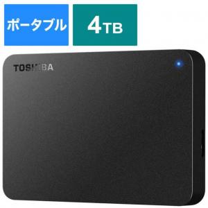 東芝 TOSHIBA USB3 0対応ポータブルHDD 東芝製 Canvio BASIC 4 0TB HD-TPA4U3-B ブラック