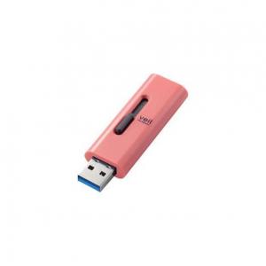 エレコム USBメモリーUSB3.2(Gen1)対応スライド式32GBレッド MF-SLU3032GRD