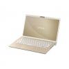 ノートパソコン VAIO F14 サテンゴールド VJF14190211N ［14.0型 Windows11 Home intel Core i7 メモリ：16GB SSD：512GB Office HomeandBusiness 日本…