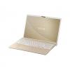 ノートパソコン VAIO F16 サテンゴールド VJF16190211N ［16.0型 Windows11 Home intel Core i7 メモリ：16GB SSD：512GB Office HomeandBusiness 日本…