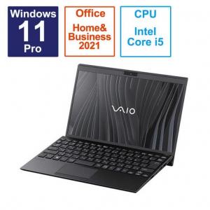 VAIO ノートパソコン SX12 [ 12.5型 Win11 Pro Core i5 メモリ16GB SSD256GB Office ] ファインブラック VJS12690112B