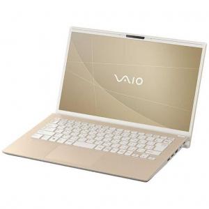 VAIO ノートパソコン F14 サテンゴールド 14.0型 Win11 Home Core i7 メモリ：16GB SSD：512G VJF14190211N