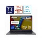 ノートパソコン Vivobook 14X インディーブラック K3405VA-LY113WS ［14.0型 Windows11 Home intel Core i9 メモリ：16GB SSD：1TB Office HomeandBusin…